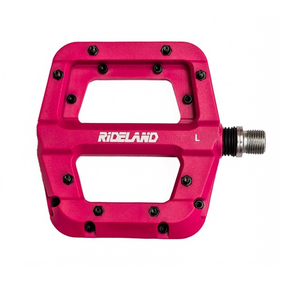 RIDELAND PEDAL DE BICICLETA RD NYLON ROSADO